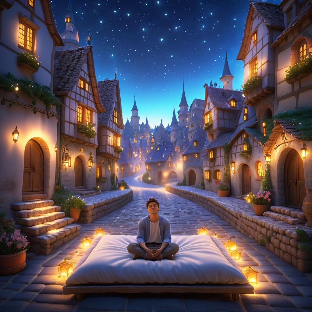 Dreamy Meditation in a Fairy Tale Village