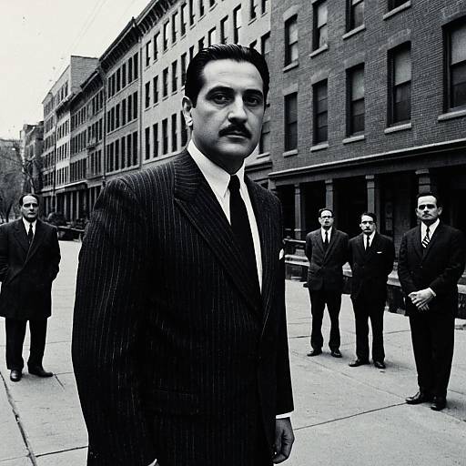 Gomez Addams in Suit by Buildings