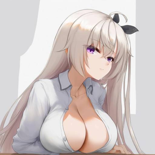 Illustration of Akizuki kanna, cafe stella to shinigami no chou in the style of Cutesexyrobutts