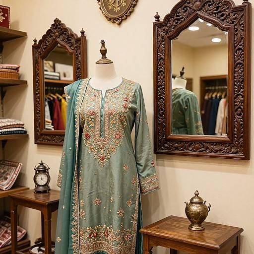 Heritage Boutique Punjabi Suit Display