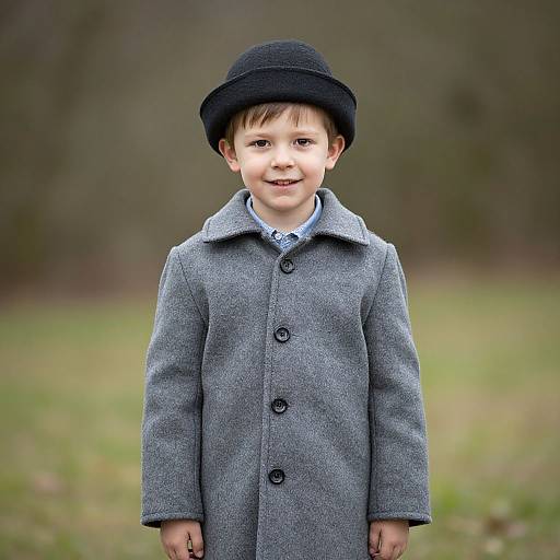 Young Boy in Wordle Costume