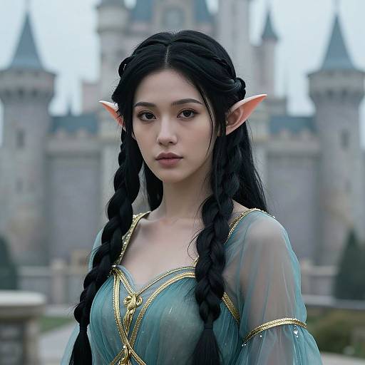 Ethereal Fantasy Elf Portrait