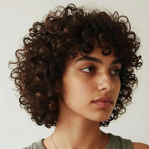Edgy Curly Haircuts for Confident Women