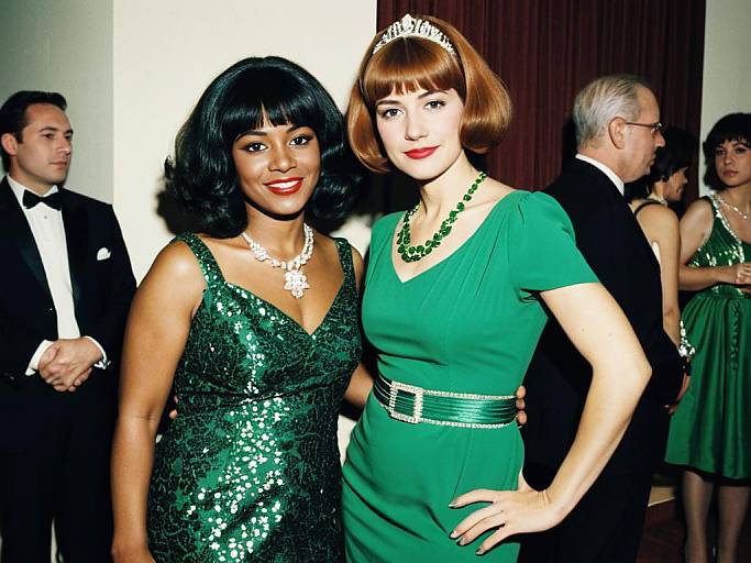 Motown Style Woman Face Swap