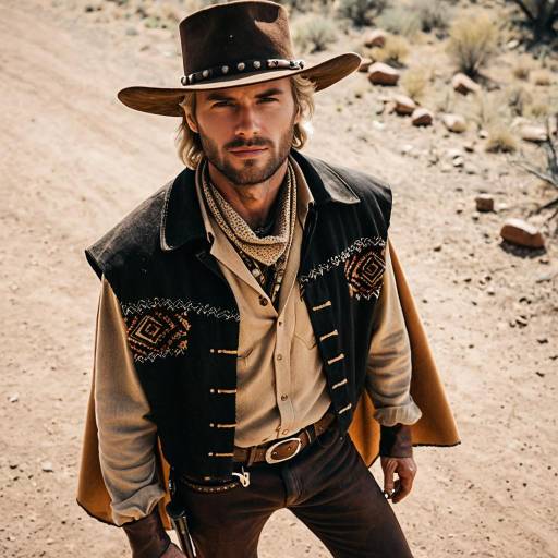 Blondie Cosplay Inspired by Clint Eastwood
