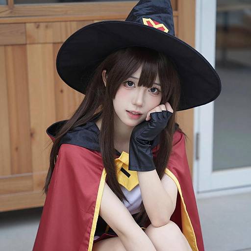 Young Witch Cosplay Portrait