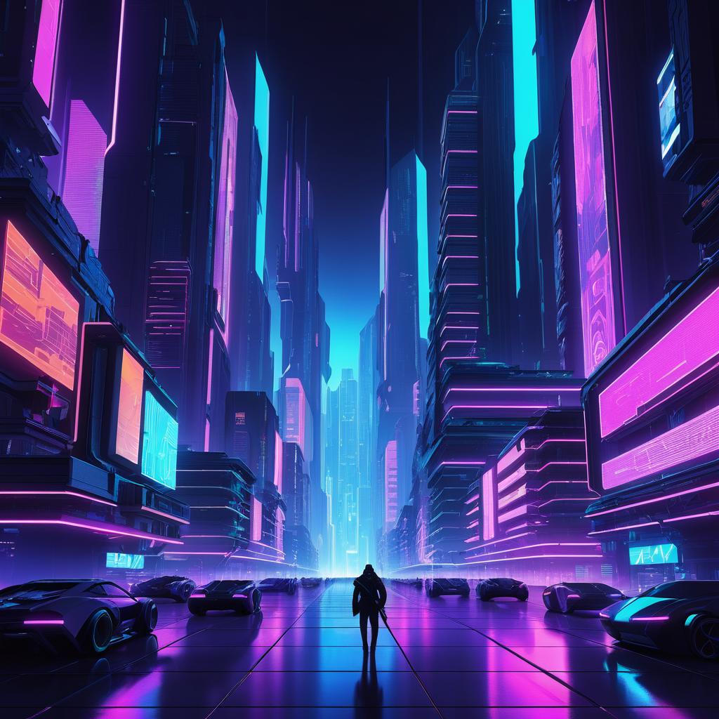 Cyberpunk City Concept: Neon Haven