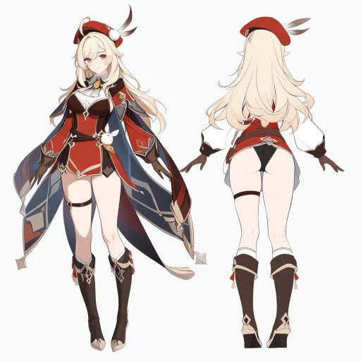Genshin Impact Character in Playful Attire