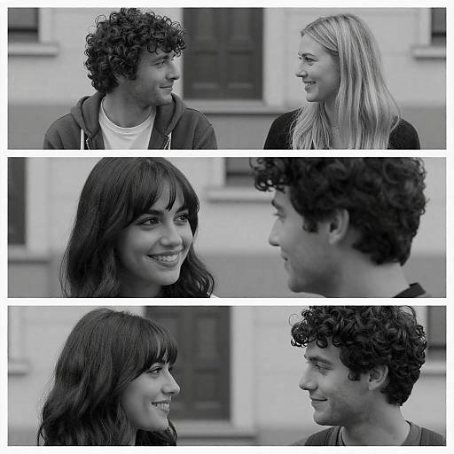 Black-and-White Three-Panel Urban Collage