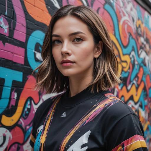 Urban Sporty Portrait with Nostalgic Vibe