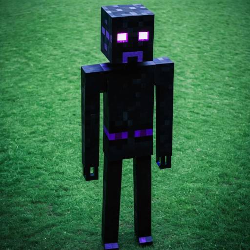 Minecraft Enderman Cosplay Costume Design