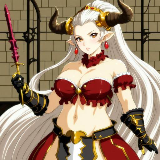 Illustration of Aliza (granblue fantasy), granblue fantasy in the style of Mameshiba (pixiv 59310)