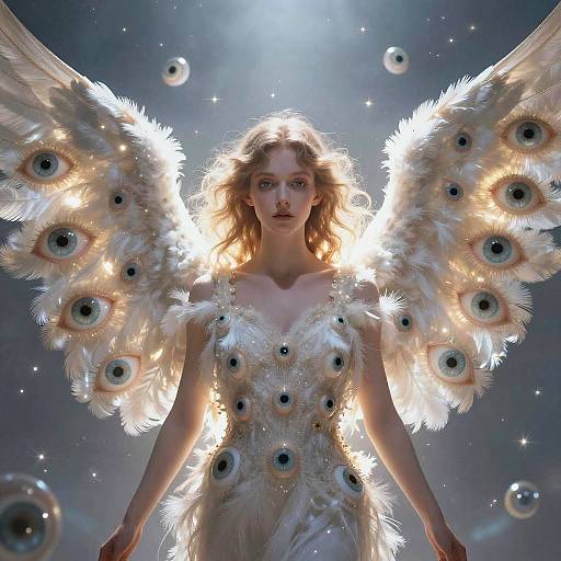 Celestial Angel of All-Seeing Eyes