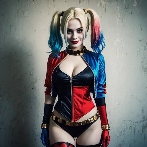Realistic Harley Quinn Cosplay Photo Shoot