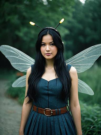 Enchanting Firefly Costume with Wings