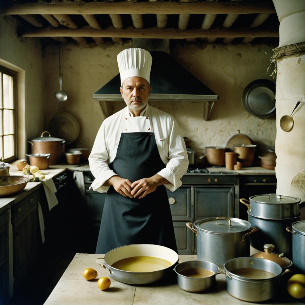 Elegant Rustic Chef Photography by Tim Walker