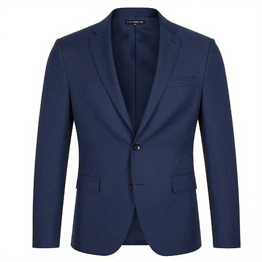 Blue Skinny Fit Suit Jacket