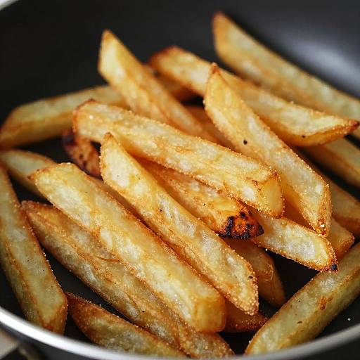 Crispy Golden French Fries Close-Up