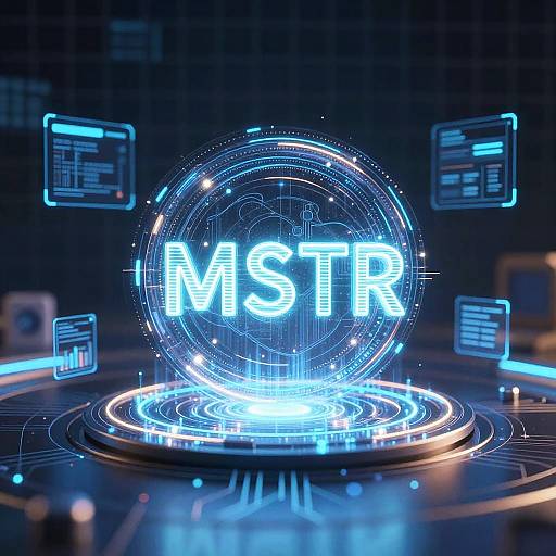 Futuristic MSTR Technology Concept