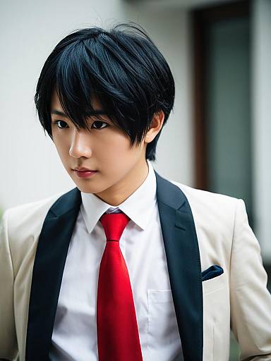Lifestyle costume photo of Adachi tooru. Cosplay clothes