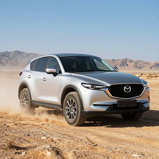 Mazda CX5 Zircon Sand Desert Drive