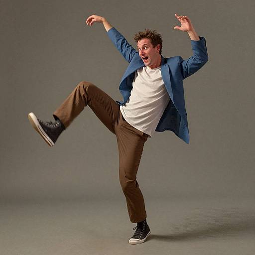 Dynamic Ink Dance Full Body Shot