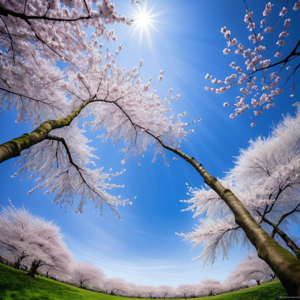 Tranquil Beauty of Cherry Blossoms