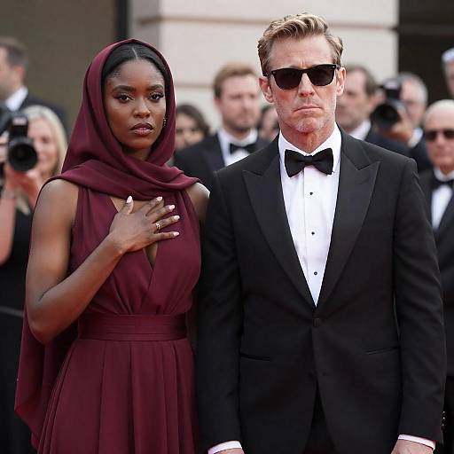 Elegant Couple in Formal Attire