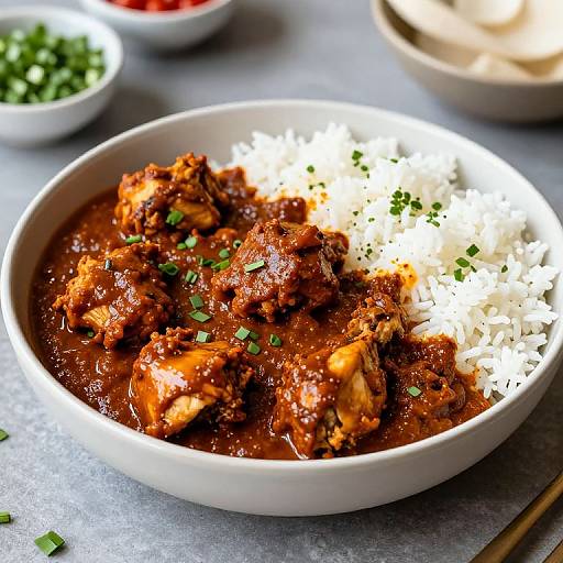 Chicken Rogan Josh with Rice Bowl