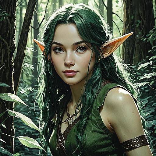 Gentle Forest Elf in Yamashita Style