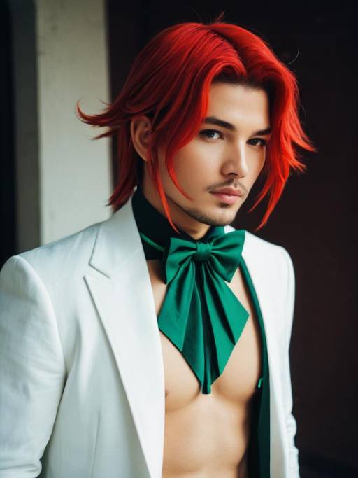 Realistic Narciso Anasui Cosplay Photo