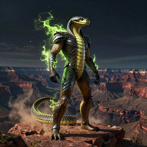 Diamondback Rattlesnake Suit Warrior