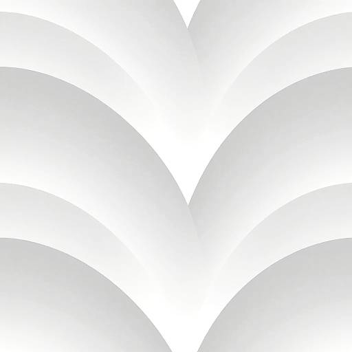 Elegant Minimalistic Organic Curve Pattern