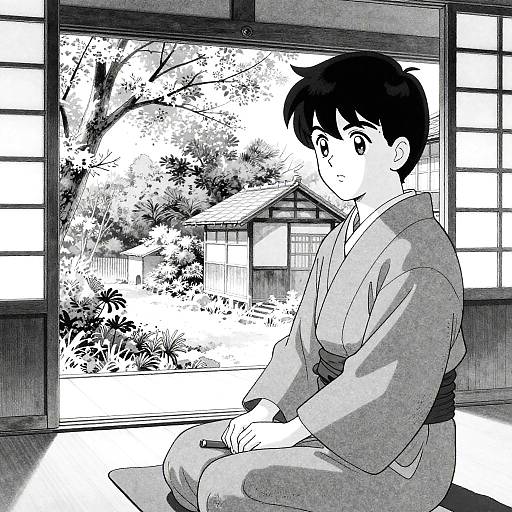Quiet Spring Morning Shoji Manga