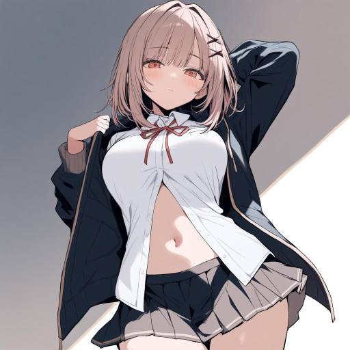 Cute Nanami Chiaki in Casual Outfit
