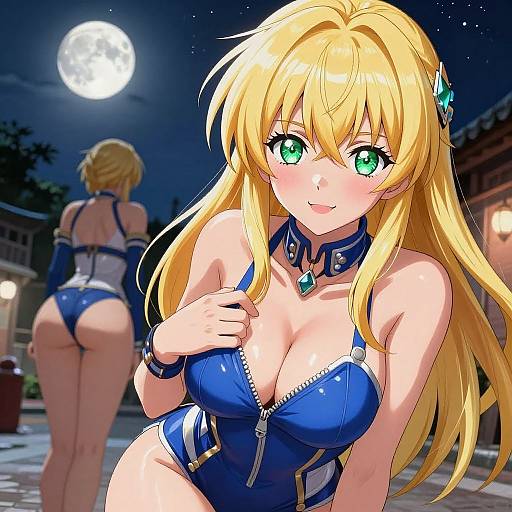 Noel Vermillion Detailed Anime Portrait