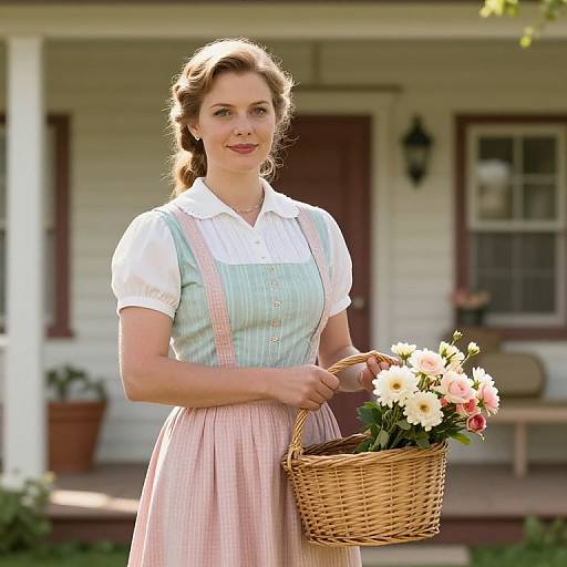 Mid-Century Tradewife Portrait