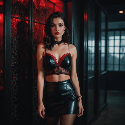 Bold Fashion Statement in Film Style