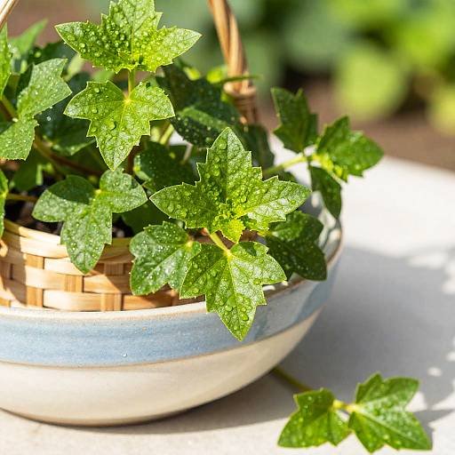 Vibrant Wintergreen Herb Frame