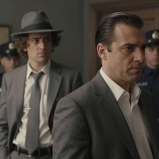 Mysterious Encounter in Dim Light