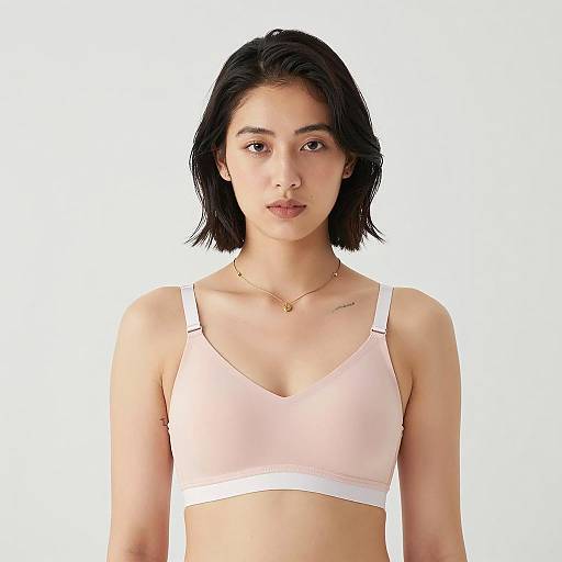 Portrait of a Young Woman in Pink