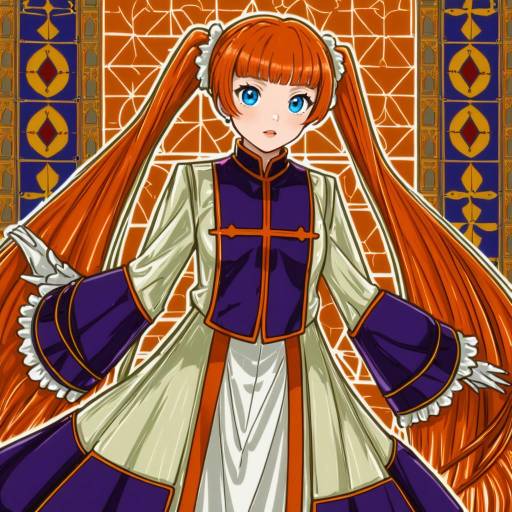 Illustration of Annette fantine dominic, fire emblem in the style of Yuuhagi (amaretto-no-natsu)