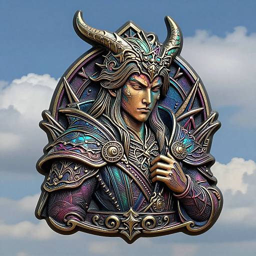 Hyper Detailed Steeple Roc Line Art