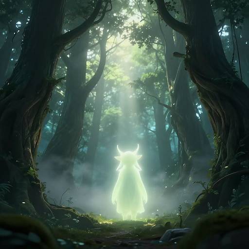 Mystical Forest Creature Lutus