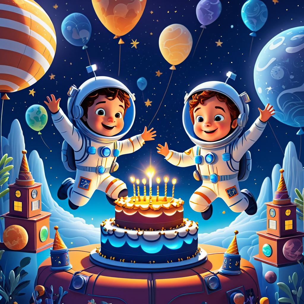 Adventure Awaits: Astronaut Birthday Celebration