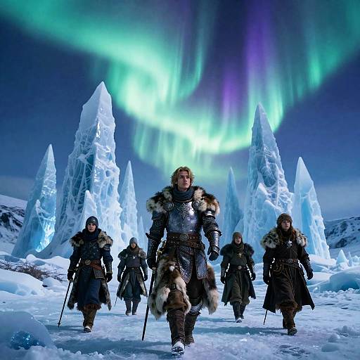 Aurora Knight of the Frozen Tundra