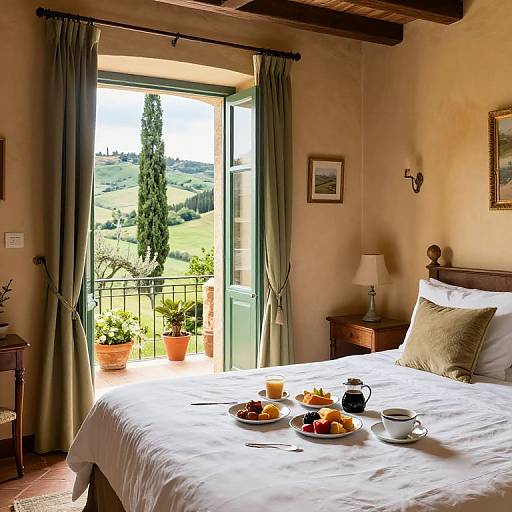 Cozy Bedroom with Breakfast in Tuscany B&B