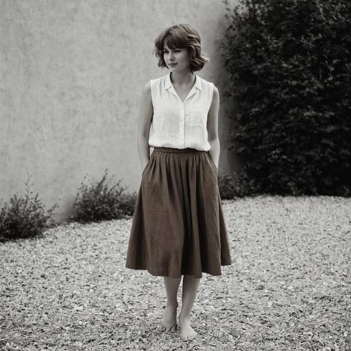 Earthy Toned Gamine Cosplay in Nature