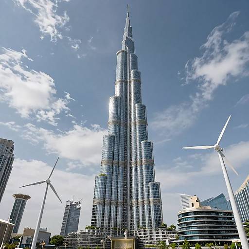 Burj Khalifa with AI Climate Control