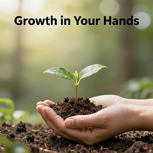 Growth in Your Hands - Nurturing Transformation